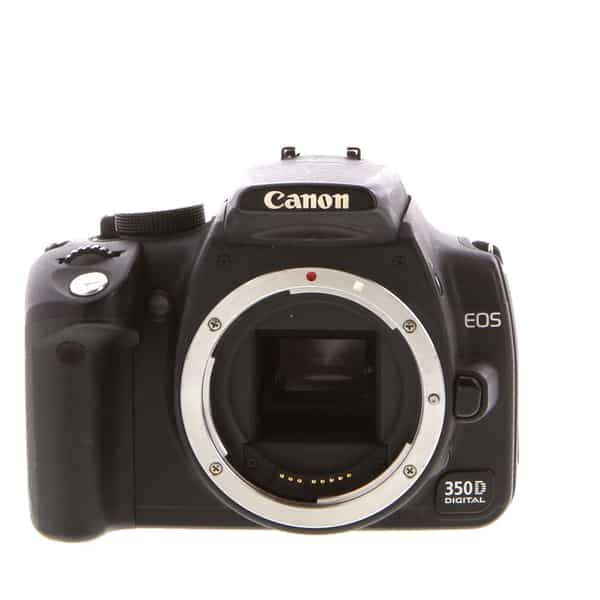 Canon EOS 350D DSLR Camera Body, Black {8MP} European Version of Rebel XT  at KEH Camera