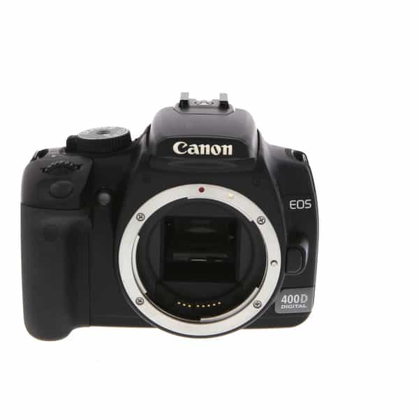 Canon EOS 400D DSLR Camera Body, Black {10.1MP} European Version of Rebel  XTI at KEH Camera
