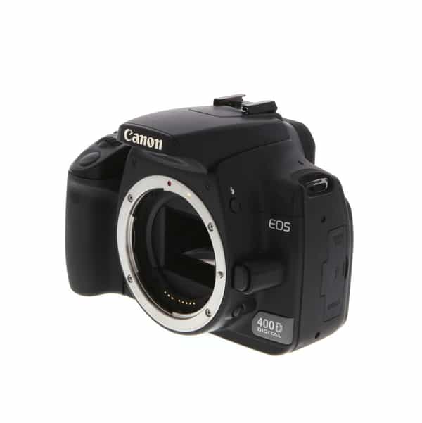 Canon EOS 400D DSLR Camera Body, Black {10.1MP} European Version of Rebel  XTI at KEH Camera