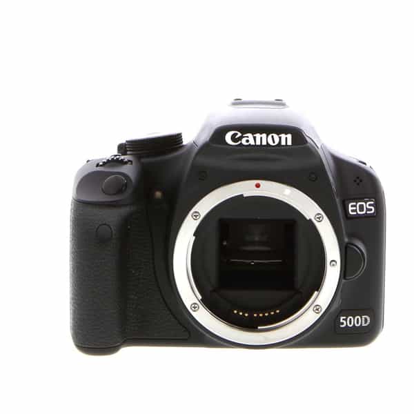 Canon EOS 500D DSLR Camera Body, Black {15.1MP} European Version of Rebel  T1I at KEH Camera