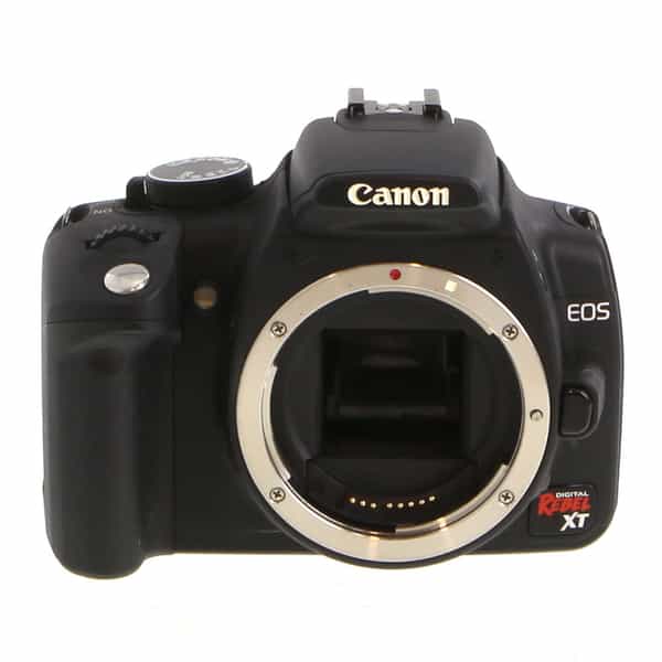Canon EOS Rebel XT DSLR Camera Body, Black {8MP} at KEH Camera