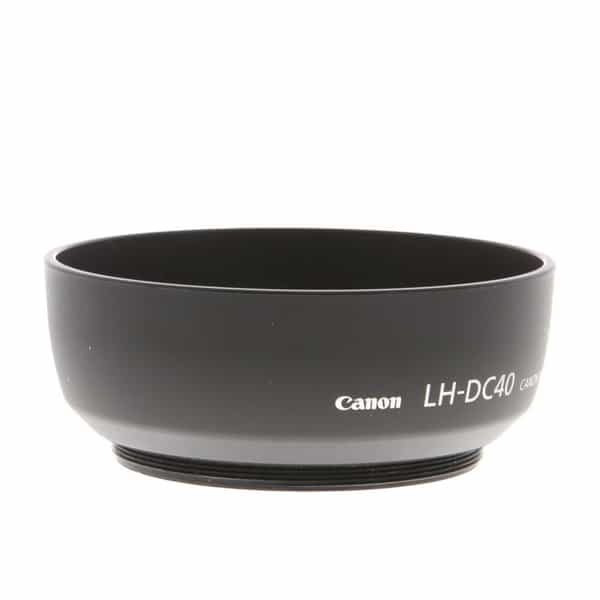 Canon LH-DC40 Lens Hood (for Powershot S2/3/5 IS) Requires LA-DC58E at KEH  Camera