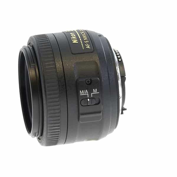 Nikon AF-S DX Nikkor 35mm f/1.8 G Autofocus APS-C Lens for F-Mount, Black  {52} at KEH Camera