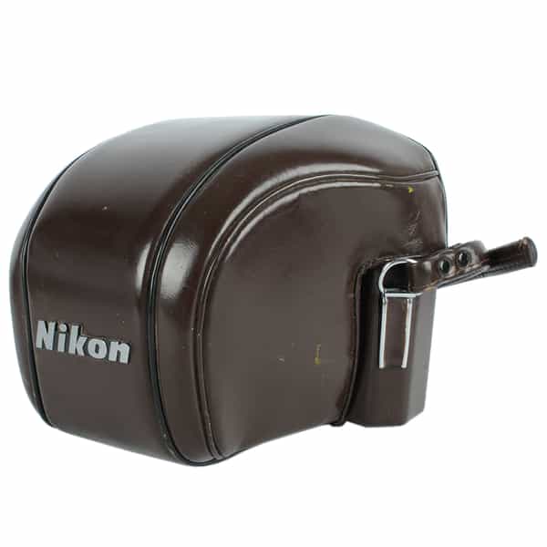 Nikon F Eveready Case Leather Brown Hard Rounded Nose NPK at KEH Camera