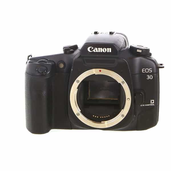 Canon EOS 30 35mm Camera Body, Black (International Version of Elan 7E) at  KEH Camera
