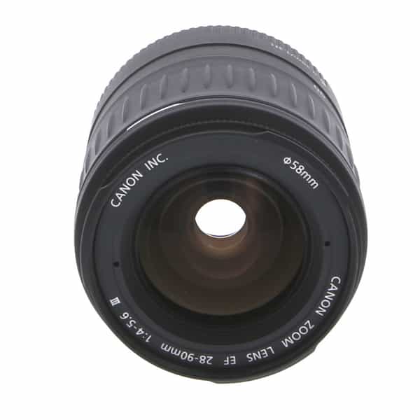 Canon 28-90mm f/4-5.6 III EF Mount Lens, Black {58} at KEH Camera
