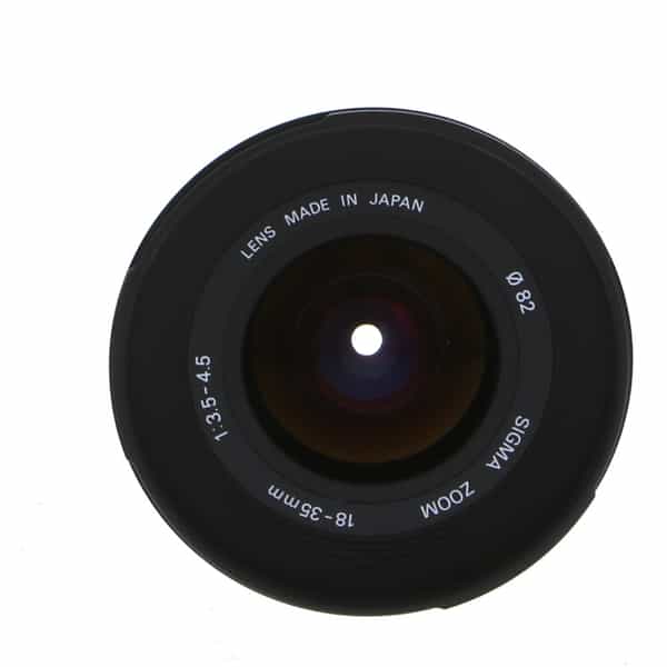 Sigma 18-35mm f/3.5-4.5 Aspherical Lens for Canon EF-Mount {82} for Film  Cameras Only at KEH Camera
