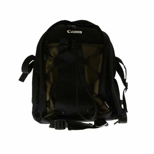 Canon Deluxe Backpack 200EG 10X14.75X5 Black & Olive at KEH Camera