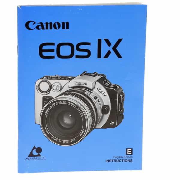 Canon EOS IX Instructions at KEH Camera