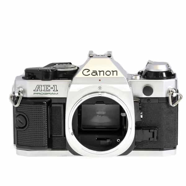 Canon AE-1 Program 35mm Camera Body, Chrome at KEH Camera
