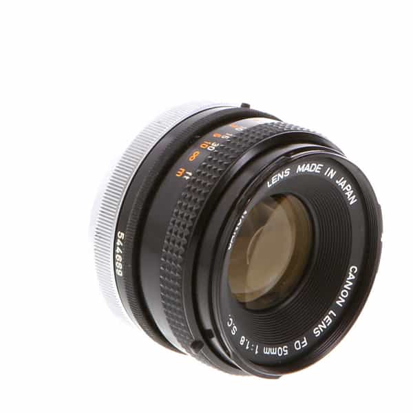 Canon Lens FD 50mm 1:1.8 SC