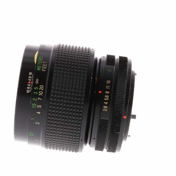 Vivitar 55mm f/2.8 Macro MC Manual Focus Breech Lock Lens for Canon  FD-Mount {62} at KEH Camera