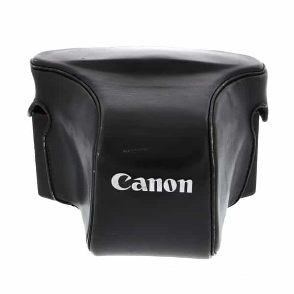 Canon F1 (2nd) Case Black Leather at KEH Camera