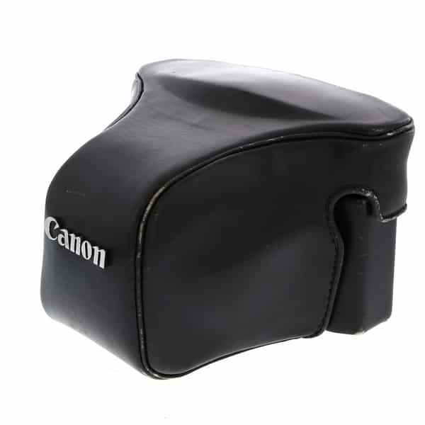Canon F1 (2nd) Case Black Leather at KEH Camera