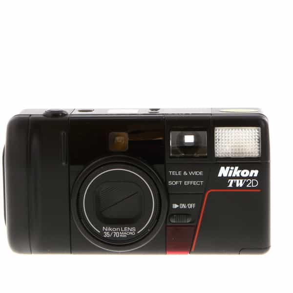Nikon TW Zoom 2D 35mm Camera with Quartz Data Back, 35-70 Macro Lens at KEH  Camera