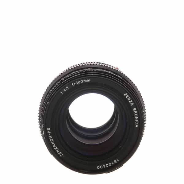 Bronica 180mm f/4.5 Zenzanon-PS Lens for SQ System {67} at KEH Camera