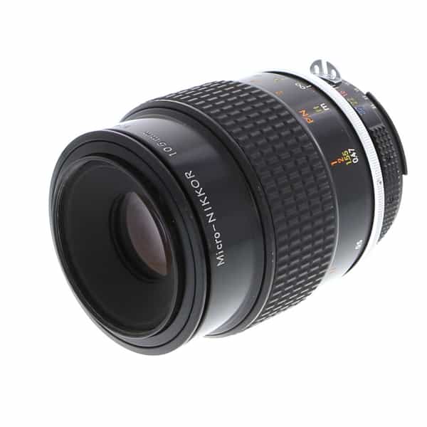 Nikon 105mm f/4 Micro-NIKKOR AI Manual Focus Lens {52} at KEH Camera