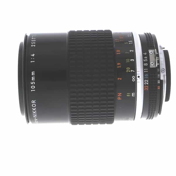 Nikon 105mm f/4 Micro-NIKKOR AIS Manual Focus Lens {52} at KEH Camera