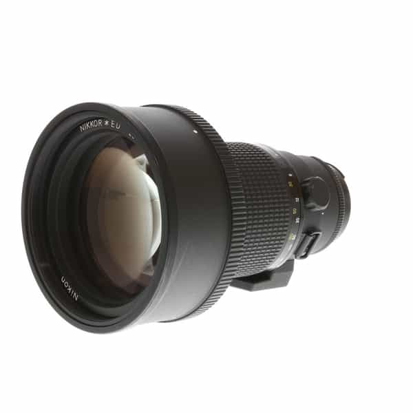 Nikon 200mm f/2 NIKKOR*ED (IF) AI Manual Focus Lens {122} with Built-in  Hood at KEH Camera