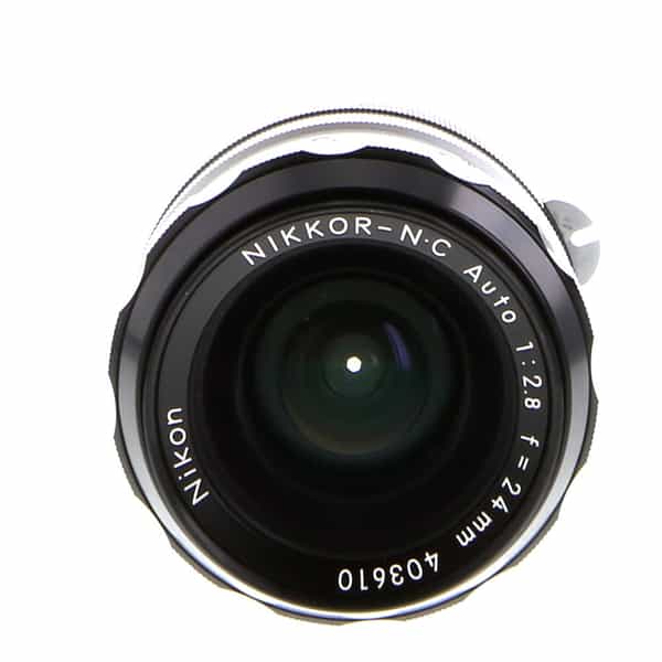 Nikon 24mm f/2.8 NIKKOR-N.C Auto Non AI Manual Focus Lens {52} at KEH Camera