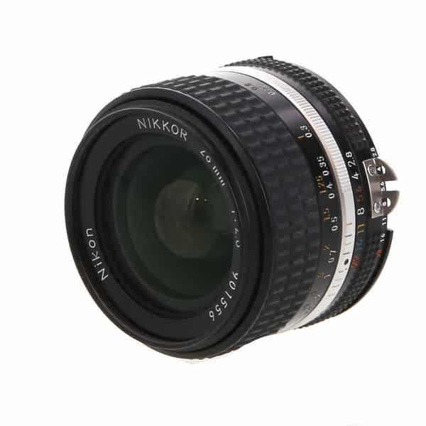 Nikon 28mm f/2.8 NIKKOR AIS Manual Focus Lens {52} at KEH Camera