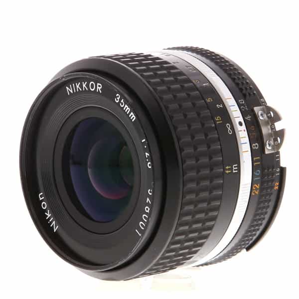 Nikon 35mm f/2.8 NIKKOR AIS Manual Focus Lens {52} at KEH Camera