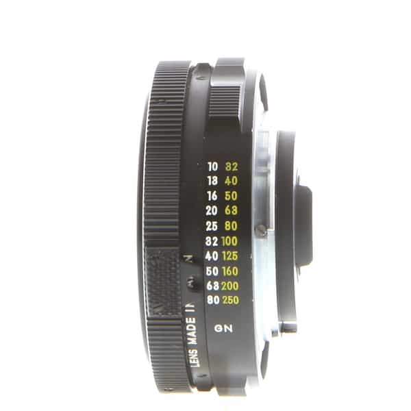 Nikon 45mm f/2.8 GN Auto NIKKOR Non AI Manual Focus Lens {52} at KEH Camera