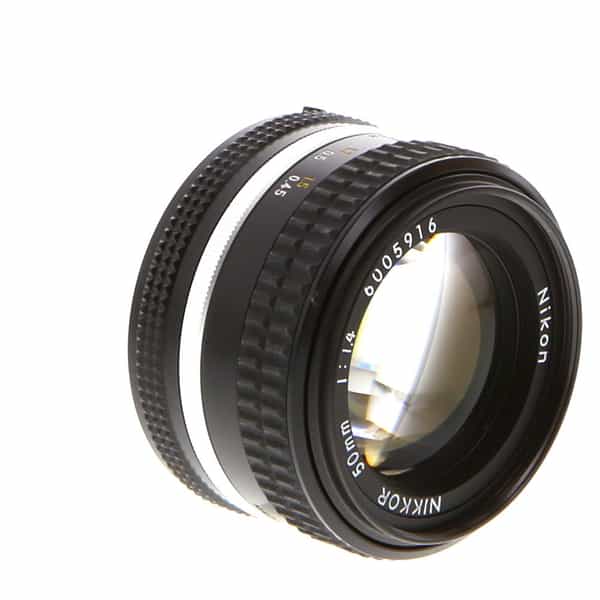 Nikon 50mm f/1.4 NIKKOR AIS Manual Focus Lens {52} at KEH Camera