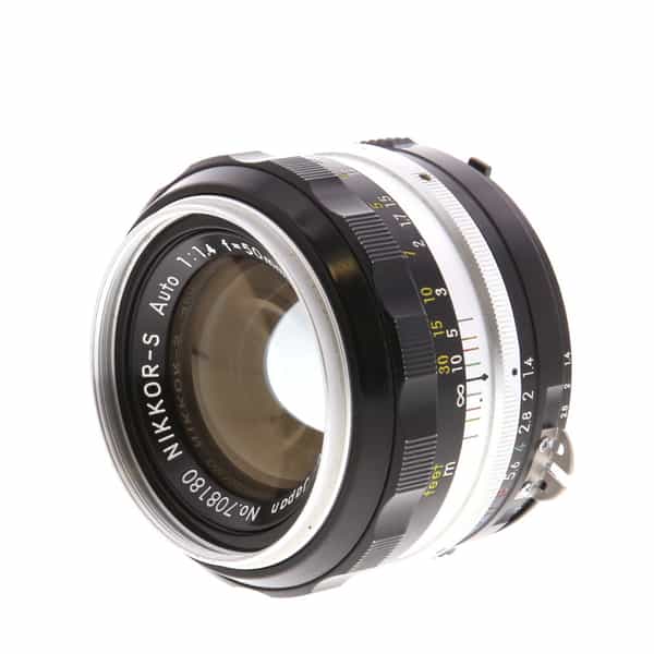 Nikon 50mm f/1.4 NIKKOR-S Auto AI Manual Focus Lens {52} at KEH Camera