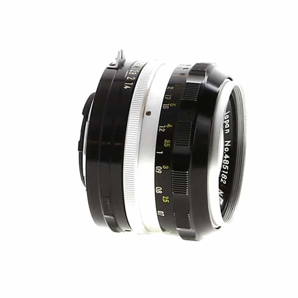 Nikon Nikkor 50mm F/1.4 S Non AI Chrome Manual Focus Lens {52} - Special  Deals at KEH Camera at KEH Camera