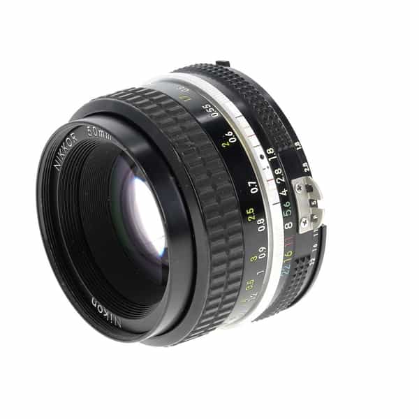 Nikon 50mm f/1.8 NIKKOR AI Manual Focus Lens {52} at KEH Camera