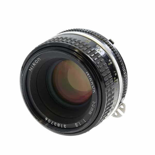Nikon 50mm f/1.8 NIKKOR AIS Manual Focus Lens {52} Early Version at KEH  Camera