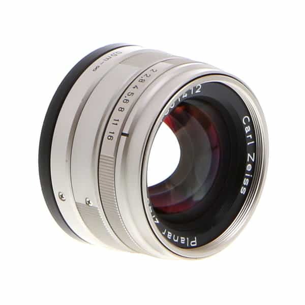 Contax 45mm f/2 Carl Zeiss Planar T* Lens For Contax G System, Titanium  {46} - Rangefinder Lenses - Used Camera Lenses at KEH Camera at KEH Camera