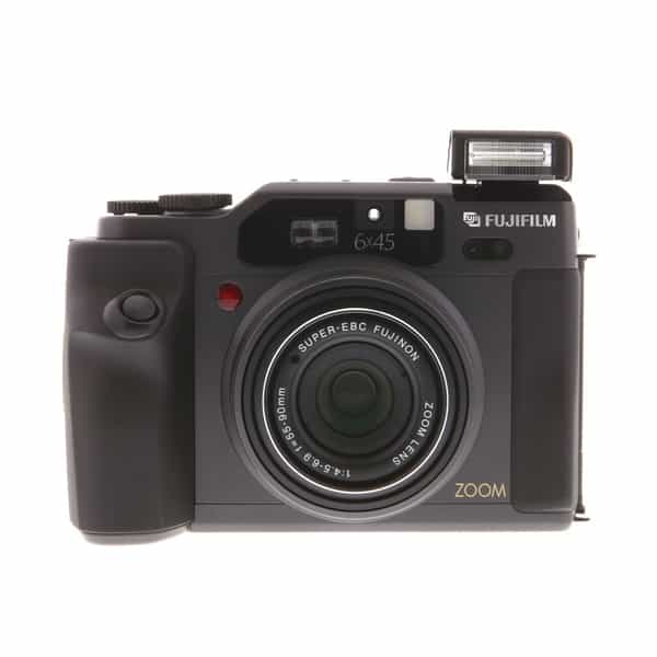 Fuji GA645ZI Professional Zoom Medium Format Camera with 55-90mm f/4.5-6.9,  Black {52} at KEH Camera