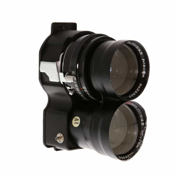 Mamiya-Sekor 180mm f/4.5 Super Seiko Lens for TLR, Black {49} - Front  Filter Ring Damage, without Chrome Rings - UG