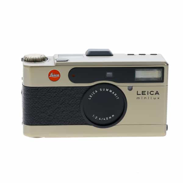 Leica Minilux 35mm Camera with 40mm f/2.4 Summarit Lens, Titanium at KEH  Camera