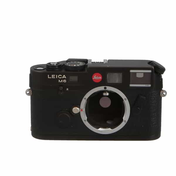 Leica M6 TTL (0.85X Finder/35-135mm) 35mm Rangefinder Camera Body, Black  Chrome at KEH Camera
