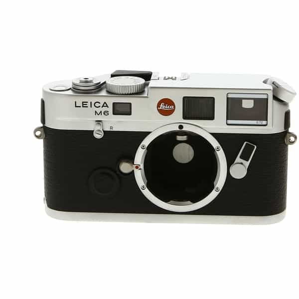 Leica M6 TTL (0.72X Finder/28-135mm) 35mm Rangefinder Camera Body, Silver  Chrome (10434) at KEH Camera