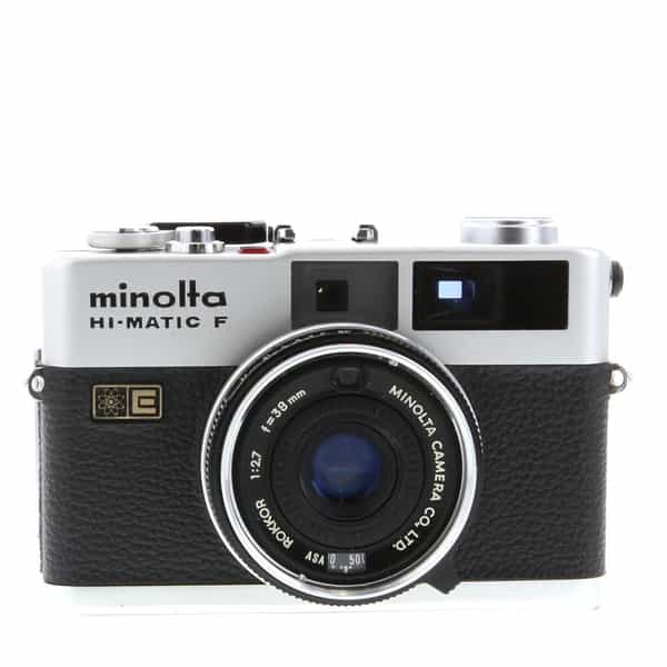 Minolta HI-Matic F 35mm Camera, 38mm f/2.7 Rokkor Lens at KEH Camera