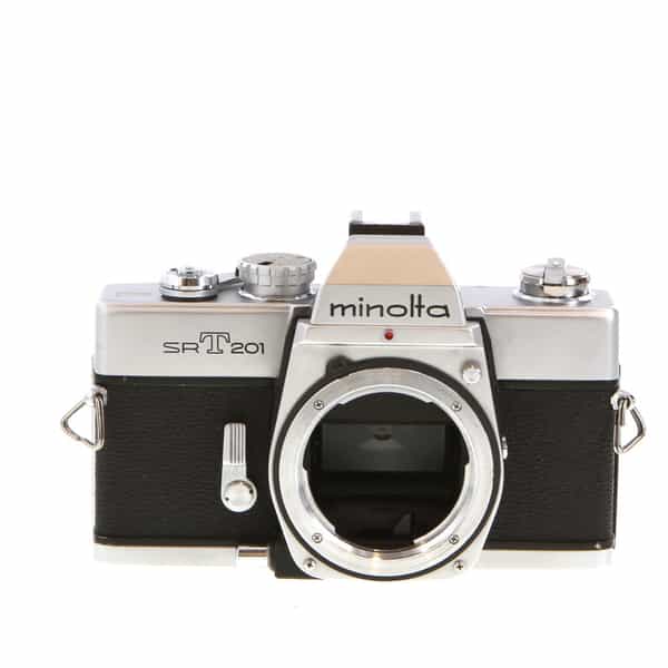 Minolta SRT 201 Chrome 35mm Camera Body - Used 35mm Film Cameras - Used Film  Cameras - Used Cameras at KEH Camera at KEH Camera