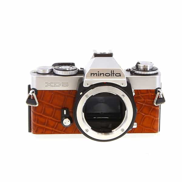 Minolta XD-5 35mm Camera Body, Chrome at KEH Camera