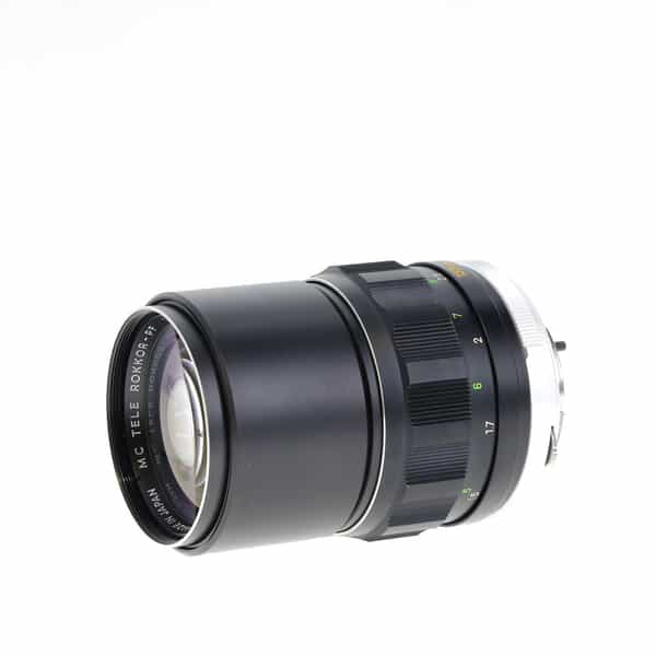 Minolta 135mm F/2.8 Tele Rokkor-PF MC Mount Manual Focus Lens {55} at KEH  Camera
