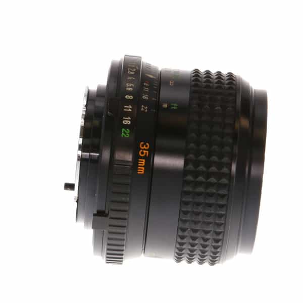 Minolta 35mm f/1.8 MD W. Rokkor-X Manual Focus Lens for MD-Mount {49} at  KEH Camera