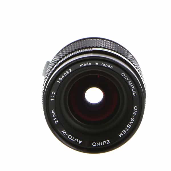 Olympus Zuiko 21mm f/2 Manual Focus Lens for OM-Mount {55} at KEH Camera