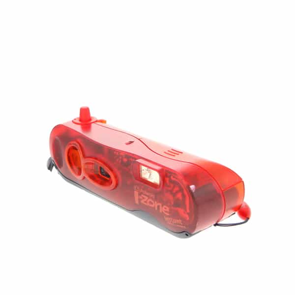 Polaroid I-Zone Instant Pocket Camera, Translucent Fireball Red at KEH  Camera