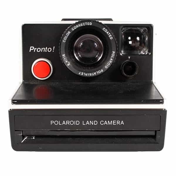 Polaroid Pronto! Land Camera Instant Film Camera, Black/Black (SX-70 Film)  at KEH Camera