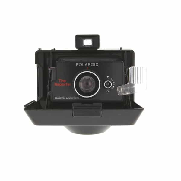 Polaroid The Reporter Pack Film Camera, Black at KEH Camera