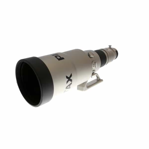 Pentax 600mm F/4 SMC FA* ED IF K Mount Autofocus Lens {43 Drop-In} Built-In  Hood at KEH Camera