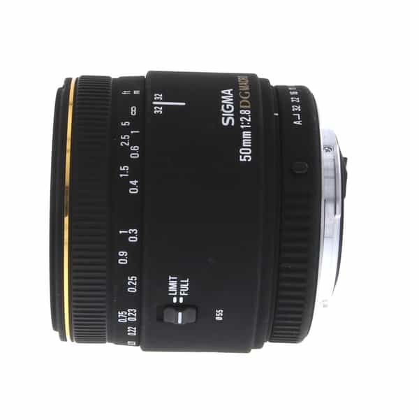Sigma 50mm F/2.8 Macro EX DG Autofocus Lens For Pentax K Mount {55} at KEH  Camera