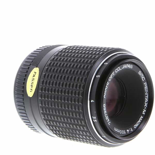 Pentax 100mm F/4 SMC M Macro K Mount Manual Focus Lens {49} at KEH Camera